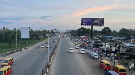 A highway in Benin City, Edo State
