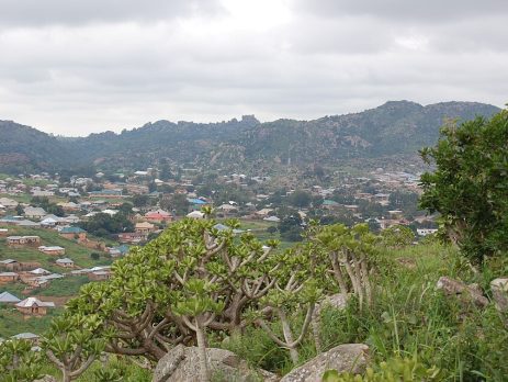 A panoramic view of a place in Jos, Plateau, Nigeria
