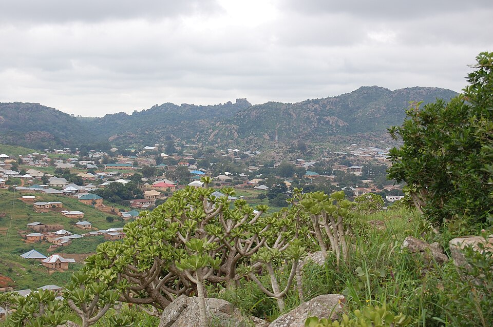 A panoramic view of a place in Jos, Plateau, Nigeria
